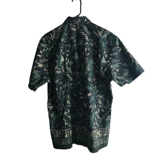 Pendleton Men’s Size Medium Tropical Print Short Sleeve  Collared Shirt - Picture 4 of 4